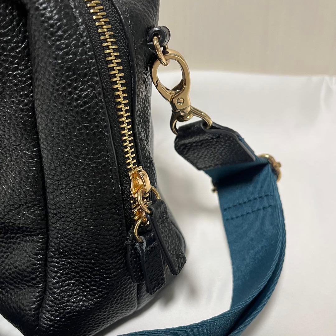 美品　16500円　BEAURE ヴュレ SHIPS カウレザー ボストンバッグ