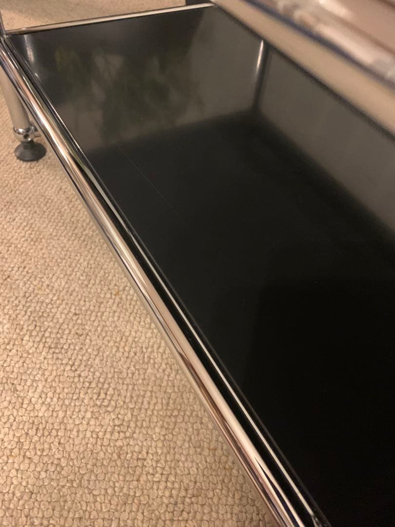 m*d様 USM ハラー 3列 テレビボード (グラファイト ブラック)