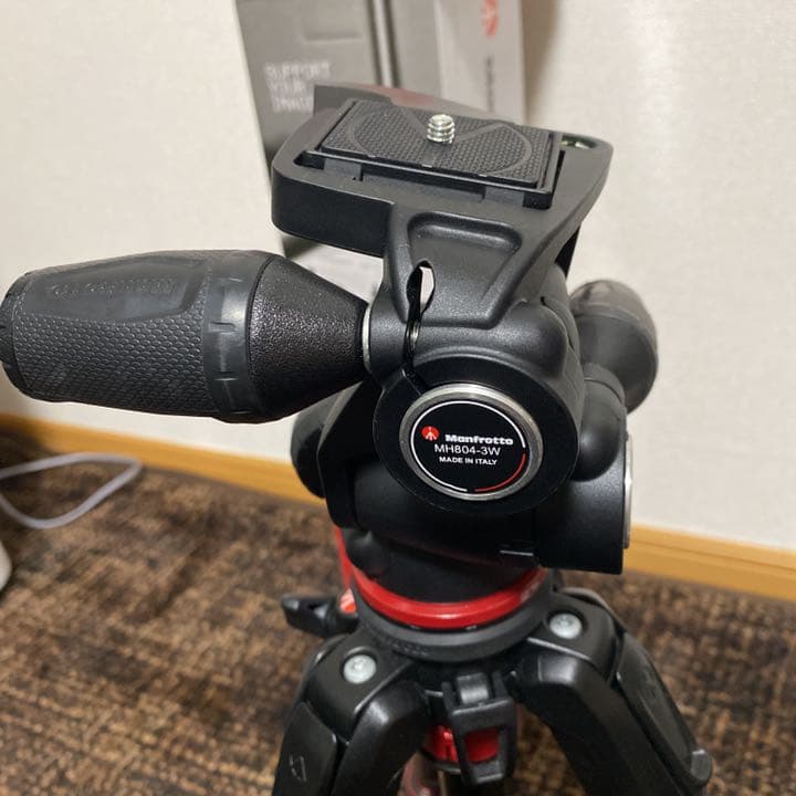 マンフロット　190go！m-lock carbon 3way雲台