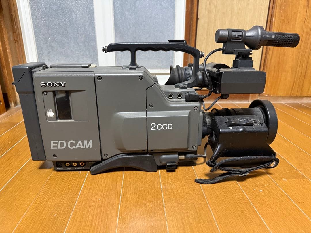 ソニー　edcam 2CCD ED beta ベータ 業務用 ビデオカメラ 希少