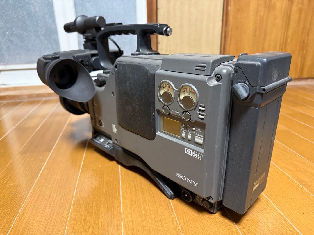 ソニー　edcam 2CCD ED beta ベータ 業務用 ビデオカメラ 希少