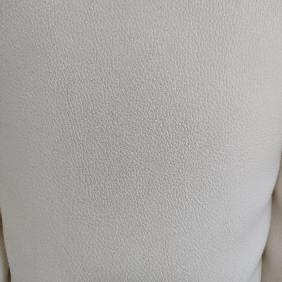 【お値下げしました！】ハイバッグソファ3人掛け2人掛け皮ソファオフホワイト