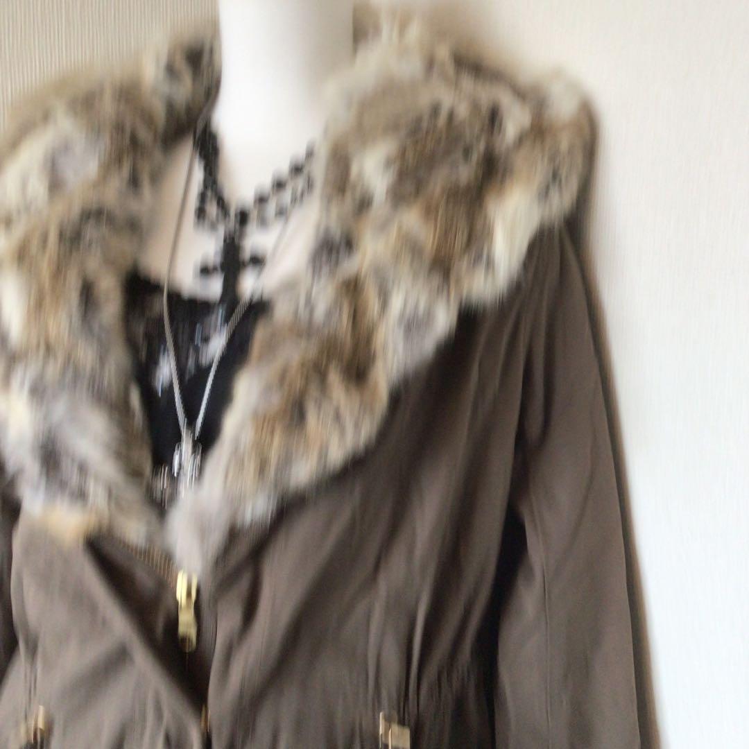 y2k 00s archive グランジフェアリー　ファー付コート　お兄系　平成