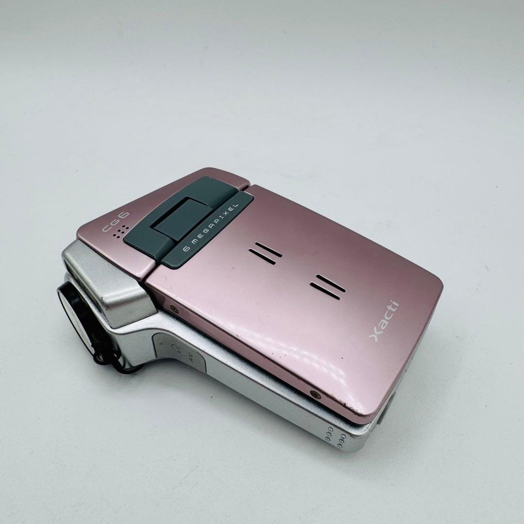 SANYO Xacti DMX-CG6 サンヨー ザクティ 防水 ピンク カメラ