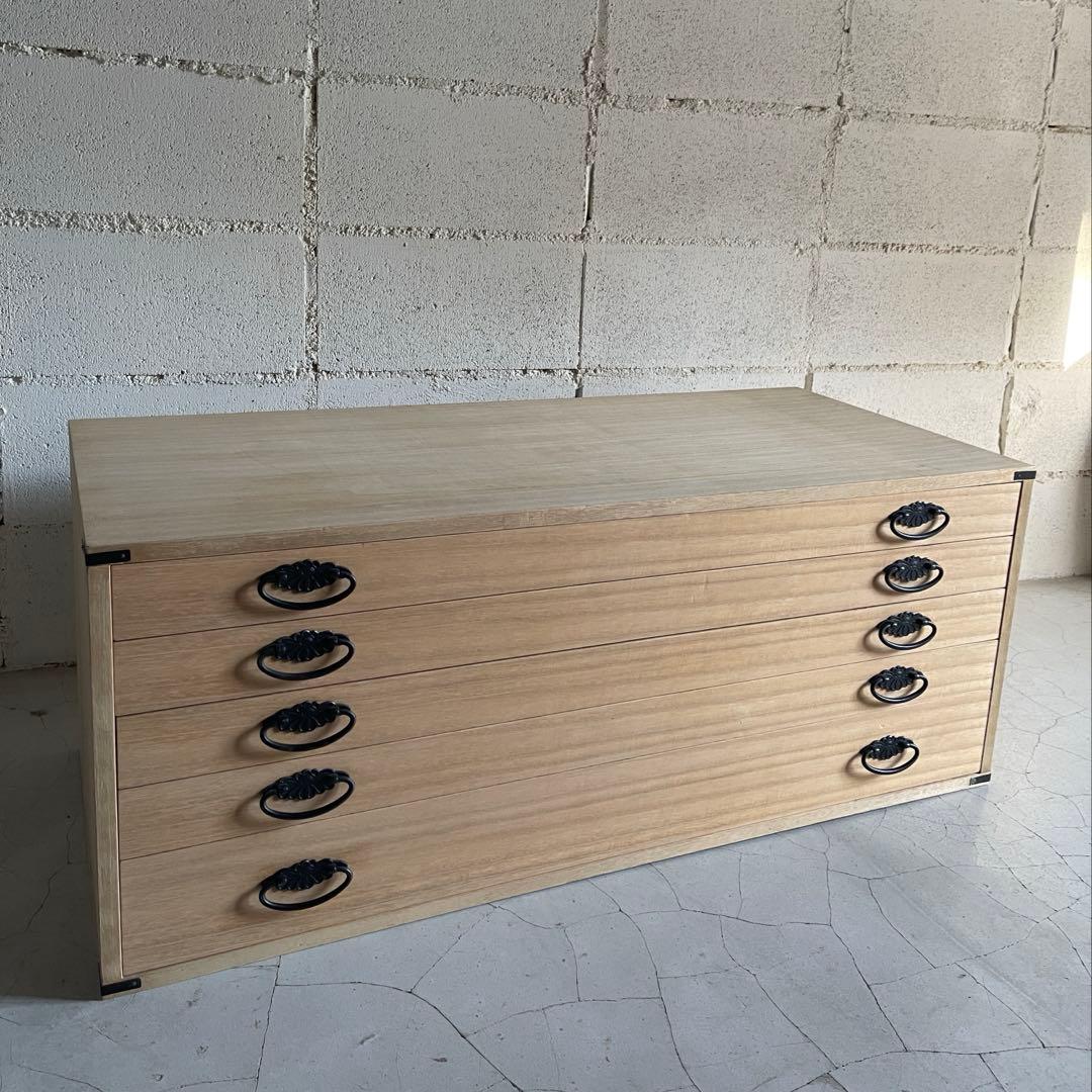 桐タンス　桐引出しタンス　5段　桐 チェスト