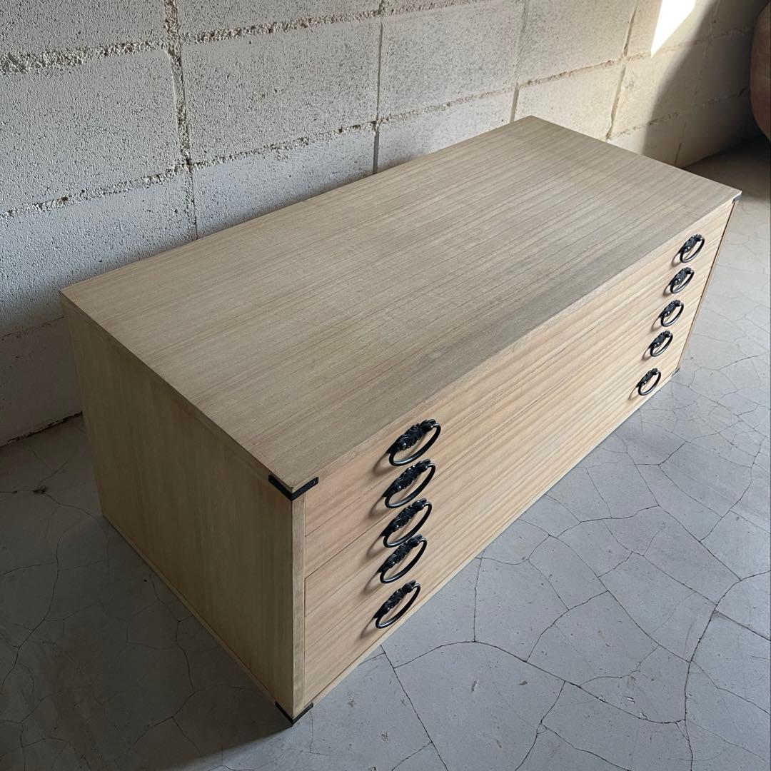 桐タンス　桐引出しタンス　5段　桐 チェスト