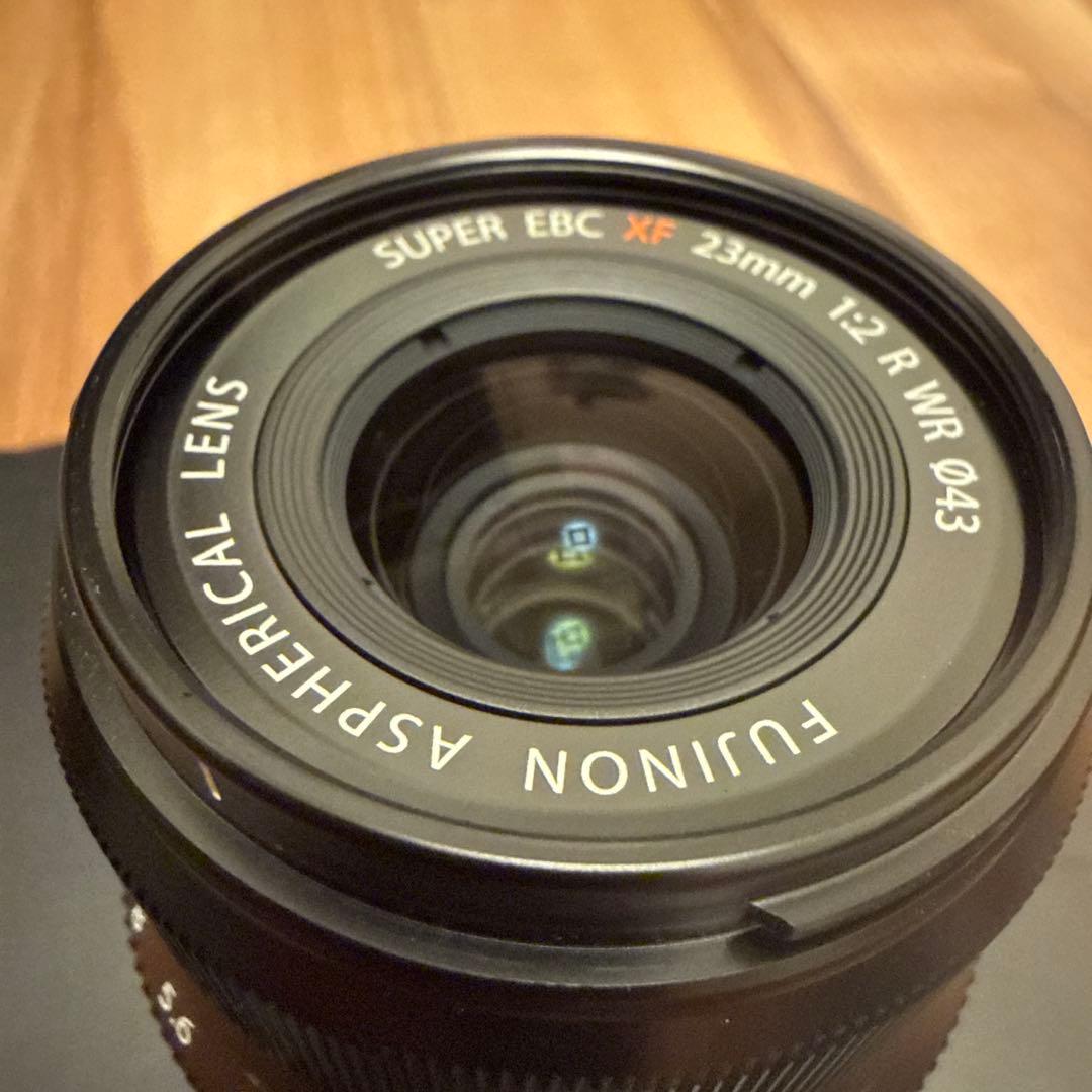 富士フイルム FUJINON XF23mmF2 R WR レンズ 日本製