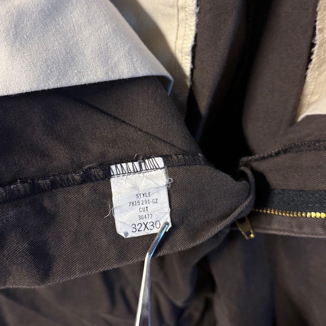 希少 90s ラルフローレン 2タック 人気カラー 茶 フェード