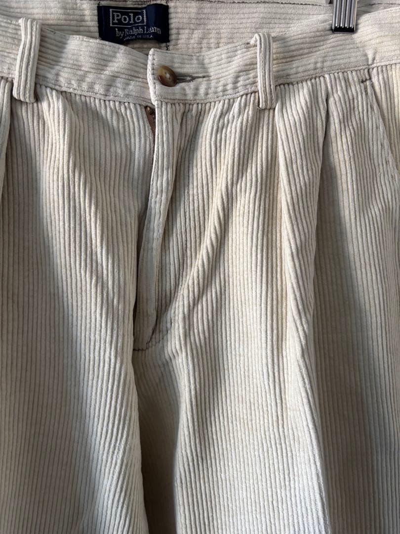 80s〜 Polo by RalphLauren コーデュロイパンツ　USA製