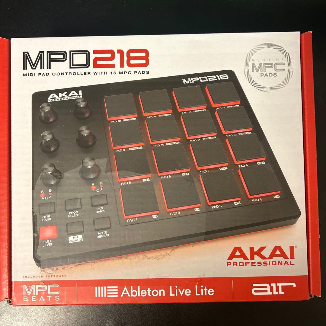 J*N様 AKAI MPD218 MIDIパッドコントローラー