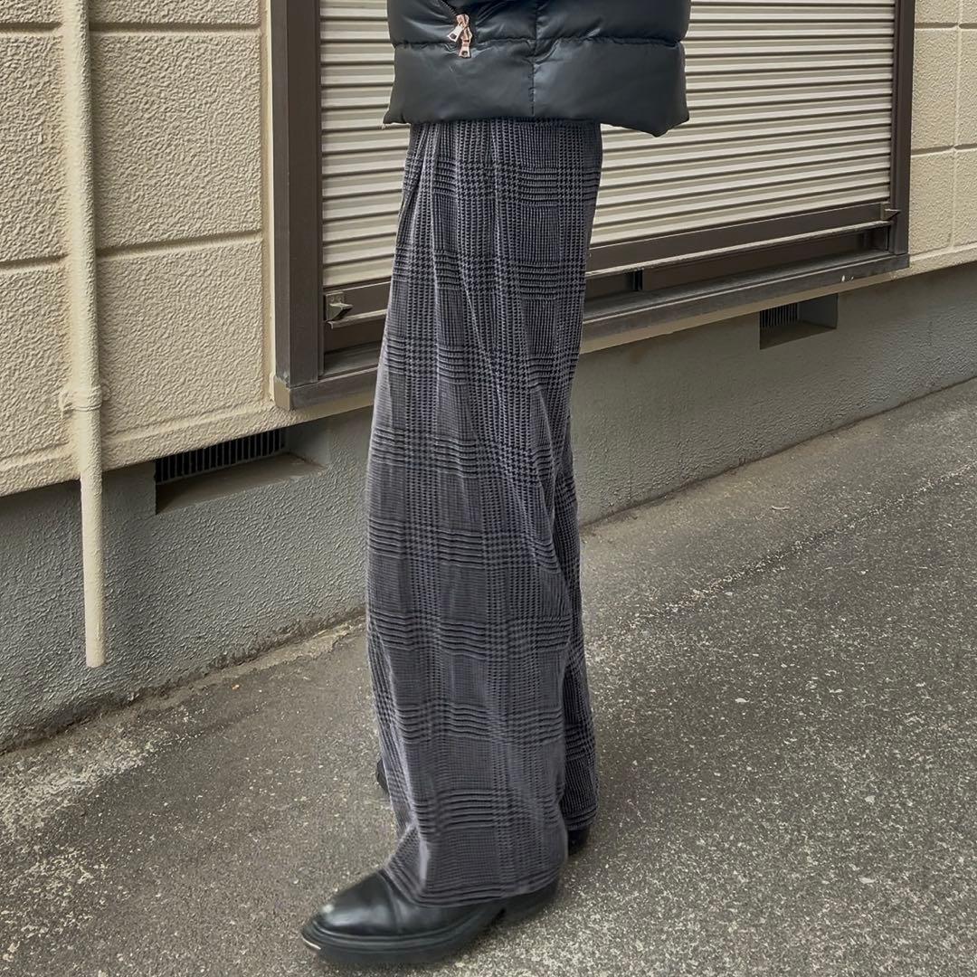 GIORGIO ARMANI archive ジオメトリックジャカードパンツ