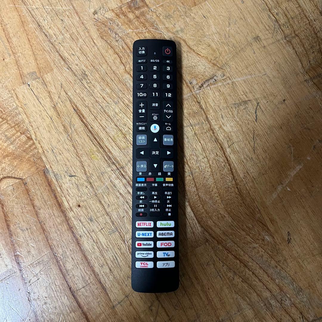 2024年製！TCL 55V型 4K 液晶テレビ Google TV 55V6B