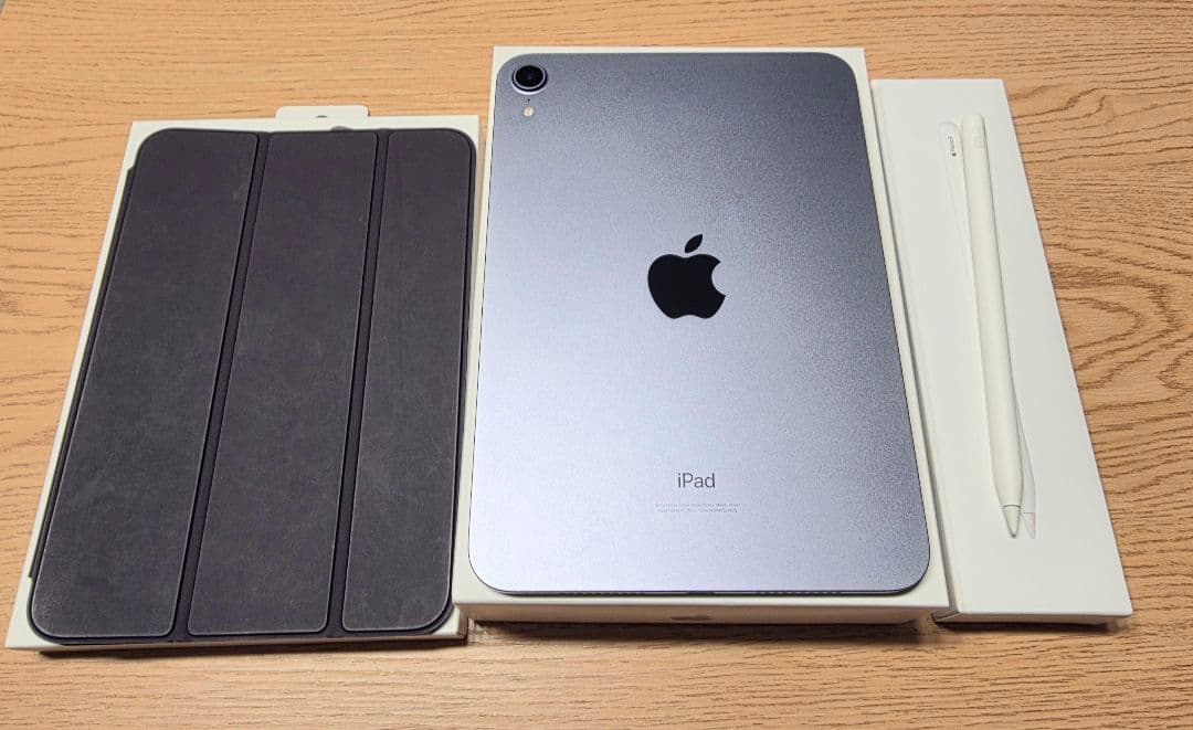iPad mini 第6世代 256GB パープル + Apple pencil