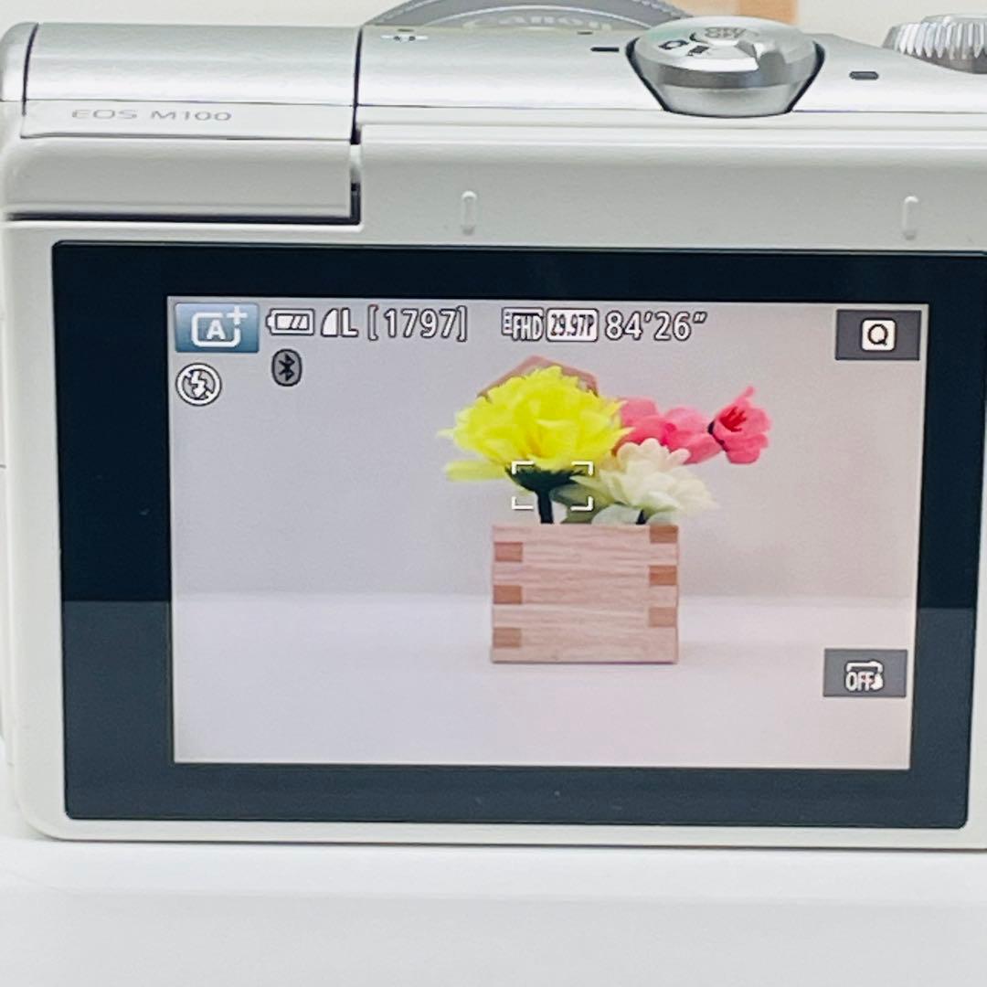 Canon ミラーレス一眼カメラカメラ　EOS M100 ダブルレンズセット
