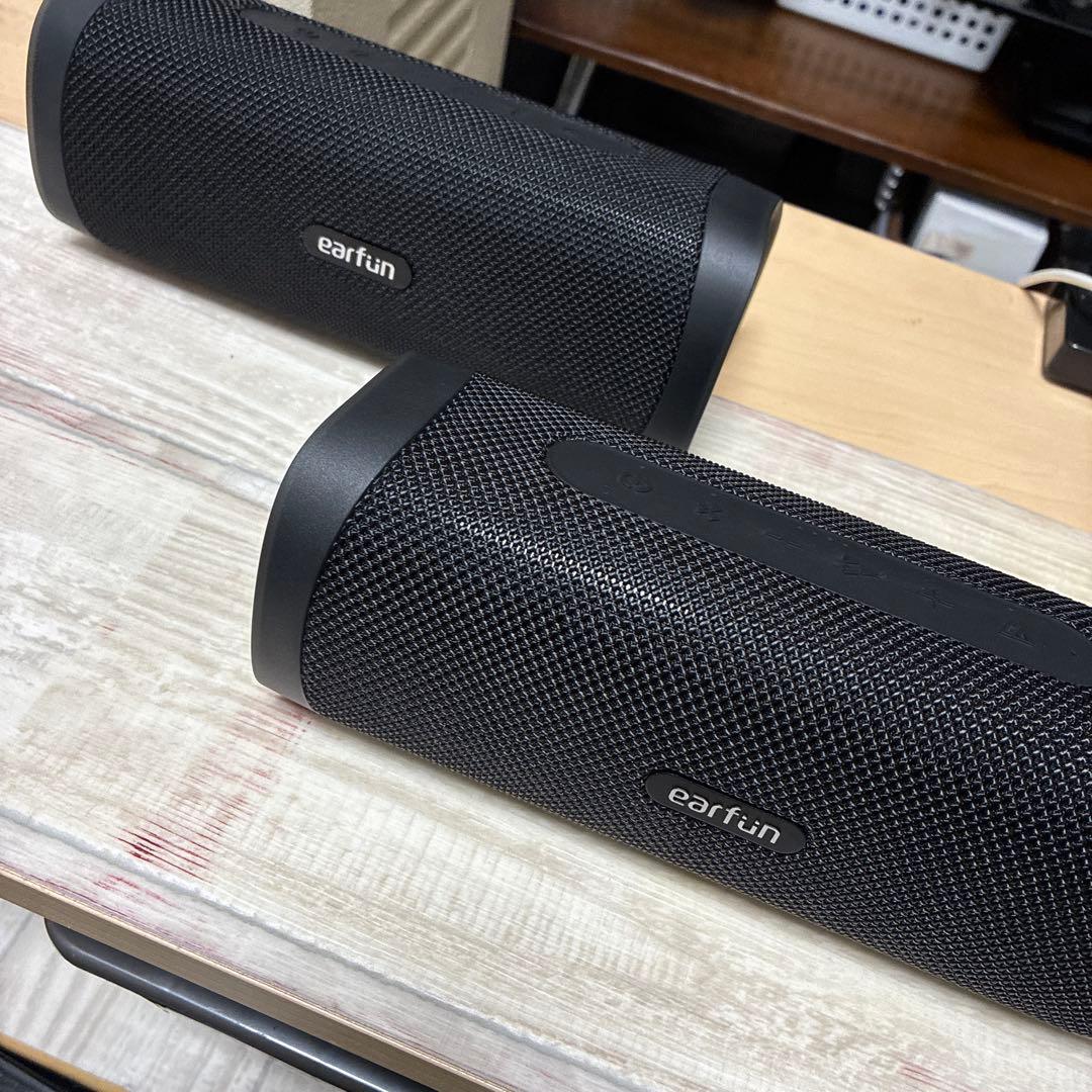 ひ*ろ様 earfun UBOOM ワイヤレススピーカー ブラック　ペア