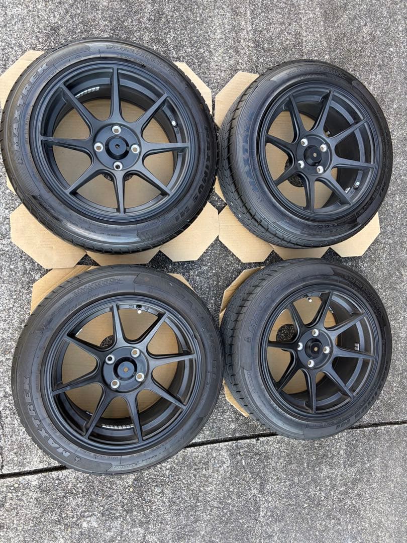 ステルスレーシングSPEC-01 タイヤホイール付　15インチ4穴PCD100