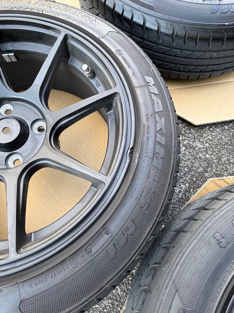 ステルスレーシングSPEC-01 タイヤホイール付　15インチ4穴PCD100