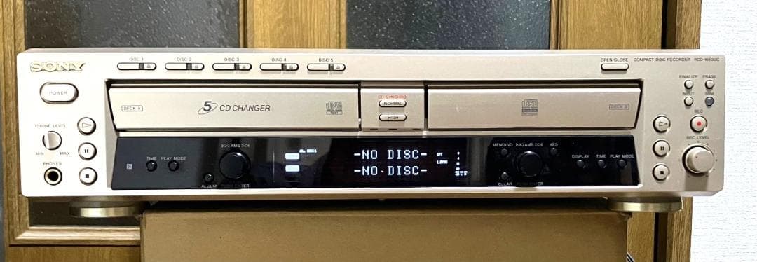 専用【メンテ済・完動・美品・希少】RCD-W500C　SONY　CDレコーダー