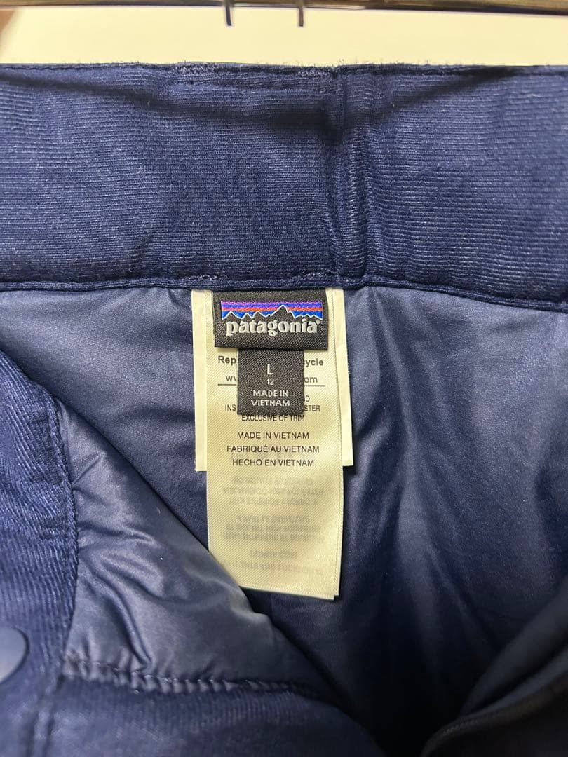 marmaパタゴニア スキー パンツ Kids L (12) ダークブルー