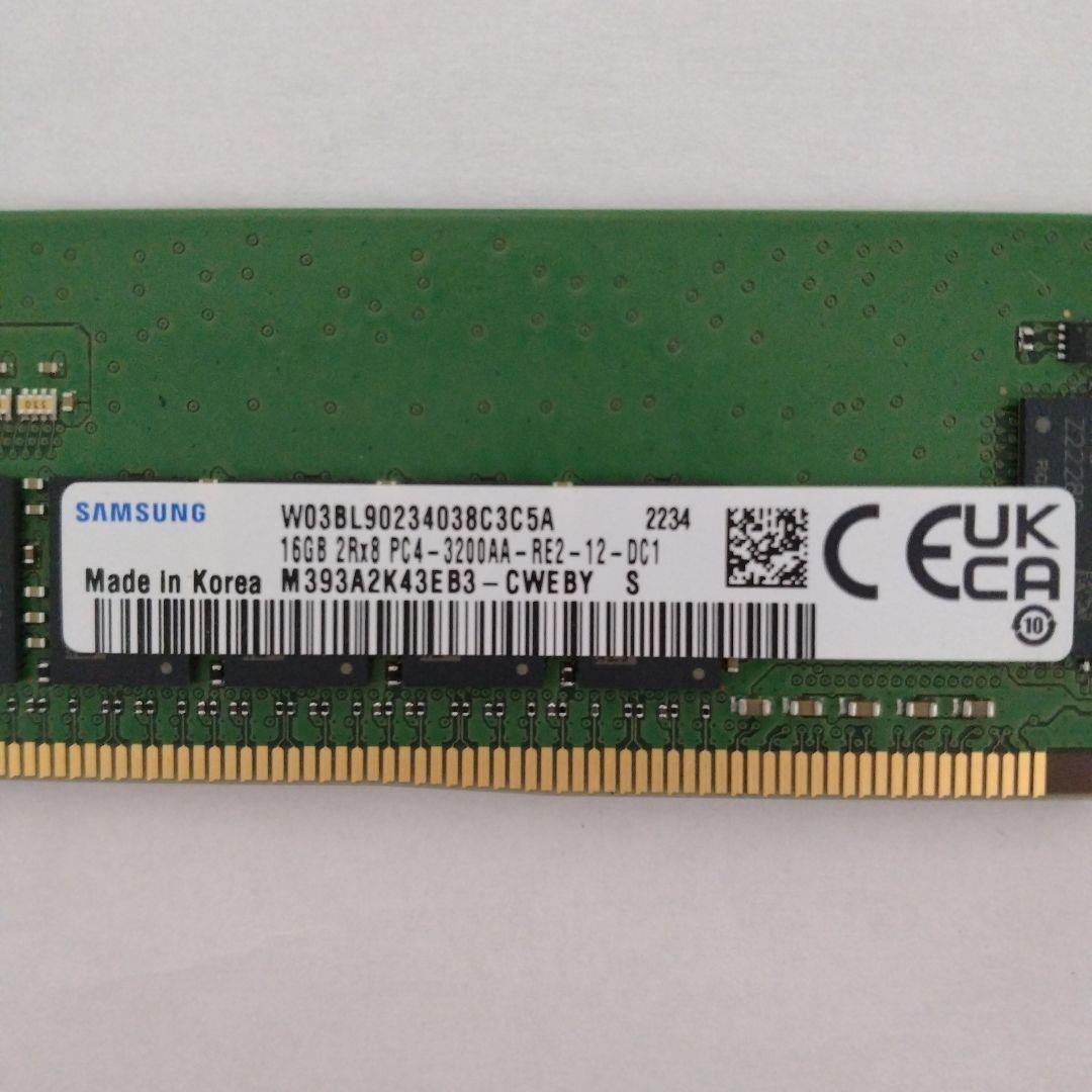 サムスンデスクトップ用16GBメモリ