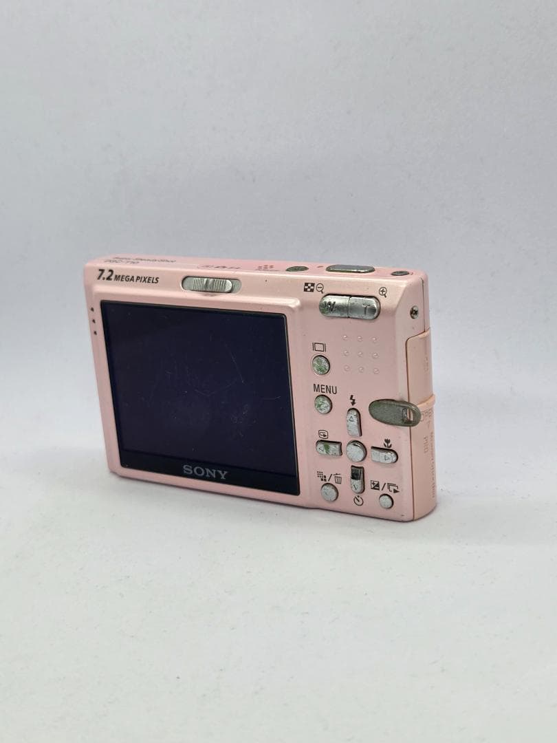 【スマホ転送OK】ソニー SONY Cyber-shot DSC-T10 ピンク