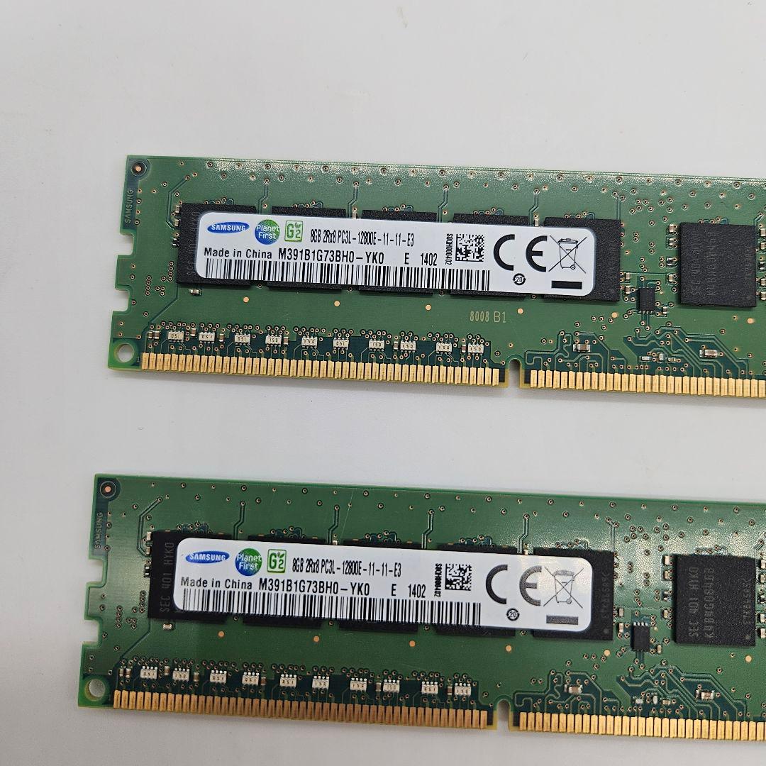 HP純正 Samsung DDR3 8GBx2 = 16GB 2133MHz