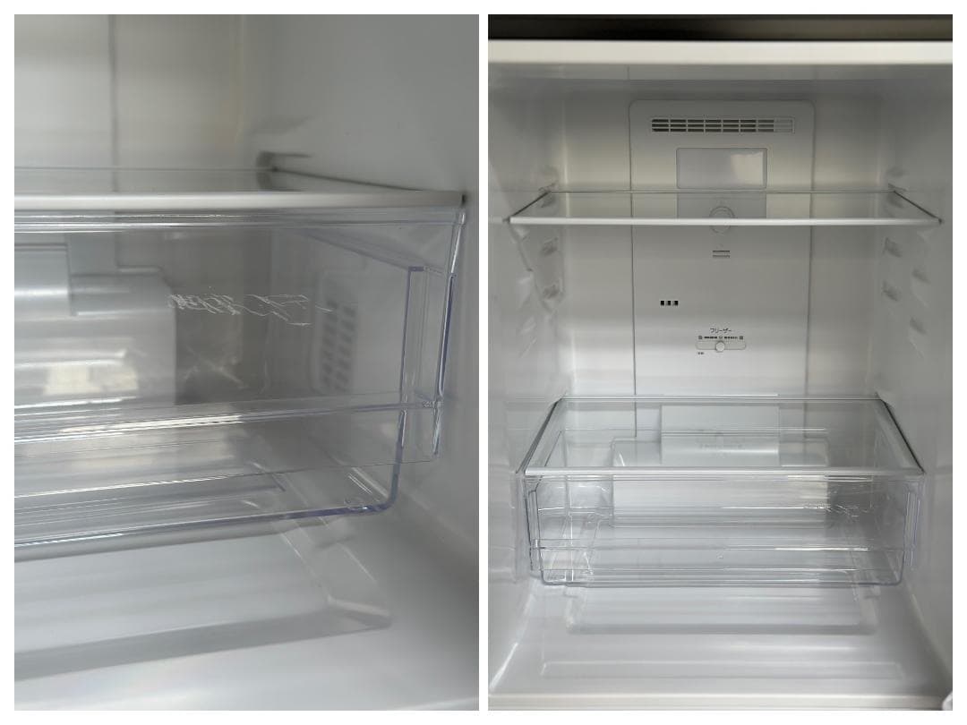 ■AQUA/アクア■2ドア冷蔵庫 135L AQ14PBK(S) 右開 24年製