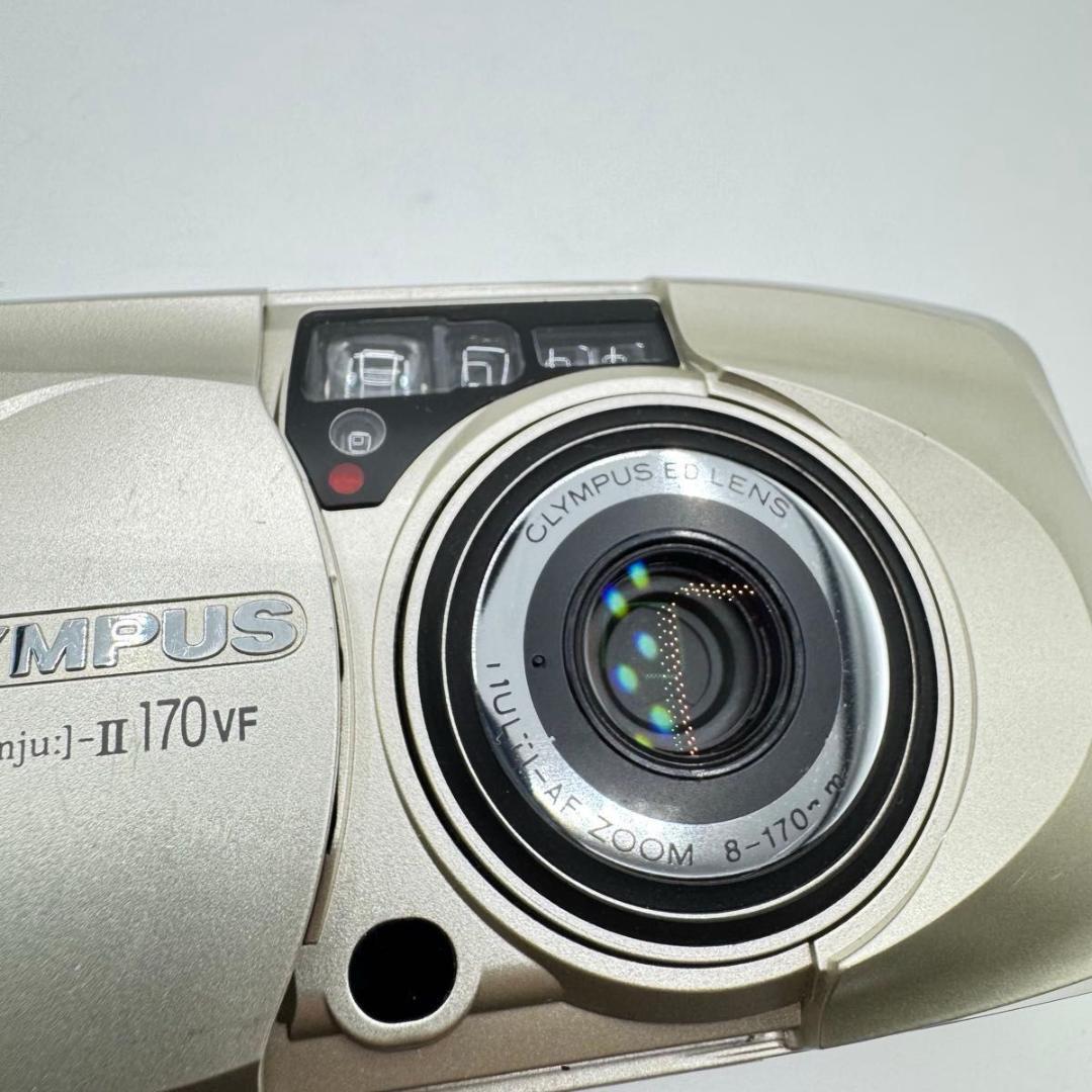 OLYMPUS コンパクトフィルムカメラ μ mju II 170vf