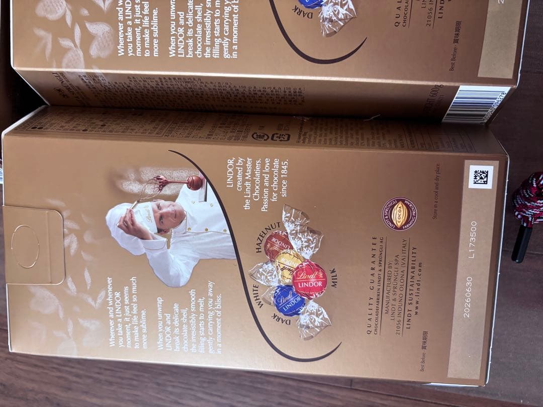 リンツ リンドール アソート チョコレート（5箱)