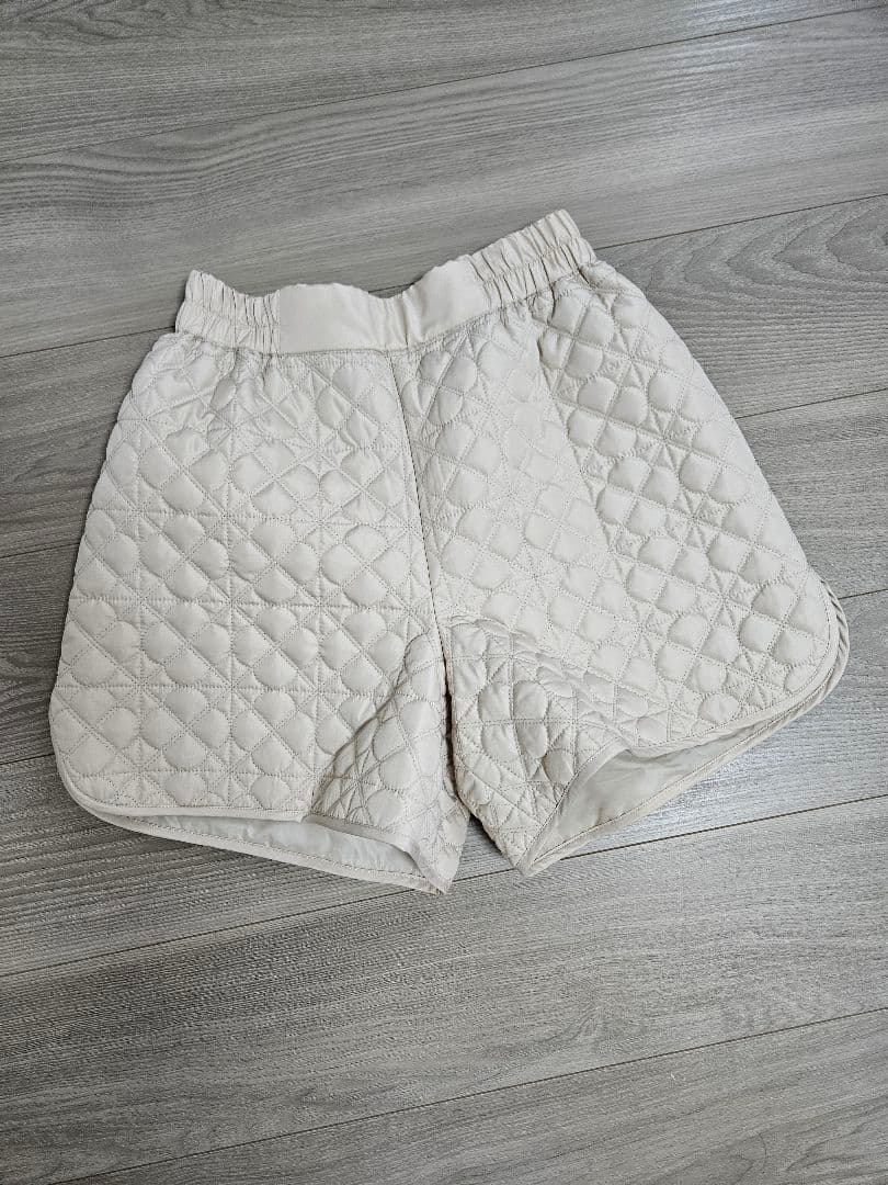 タグ付き 未使用 Liten リテン キルティングショートパンツ ピーチ