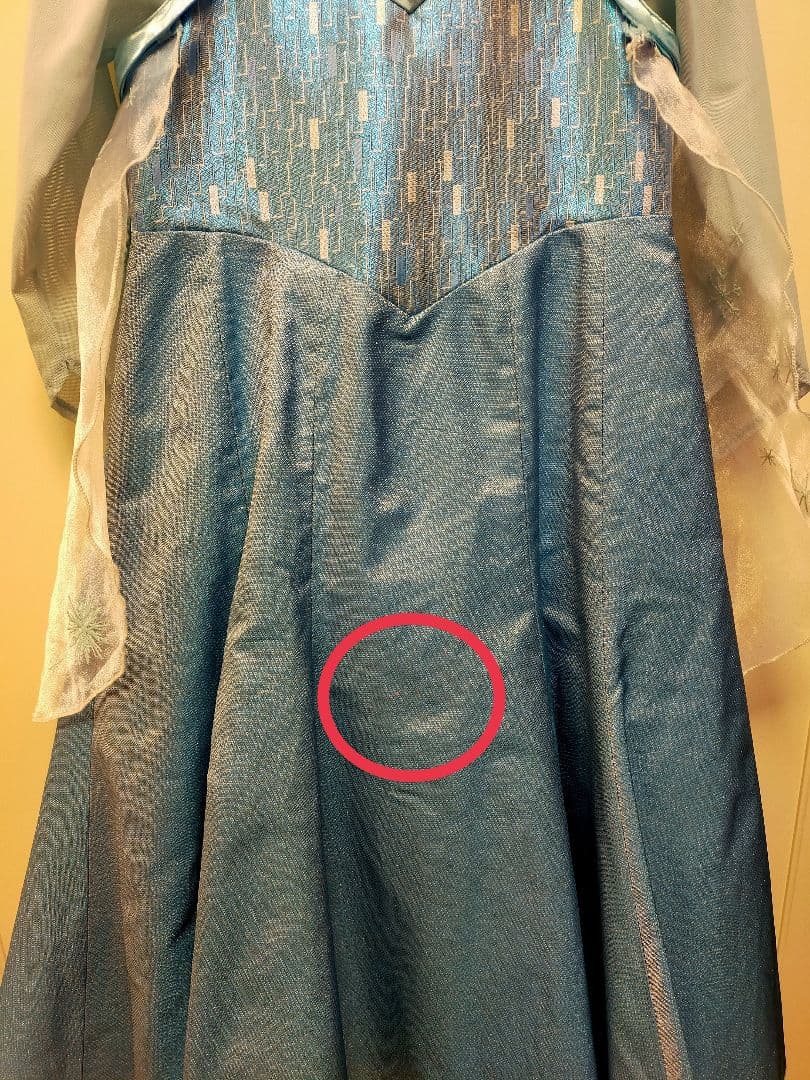 まあちゃん　ビビディバビディブティック　エルサ&オーロラ姫　110センチ