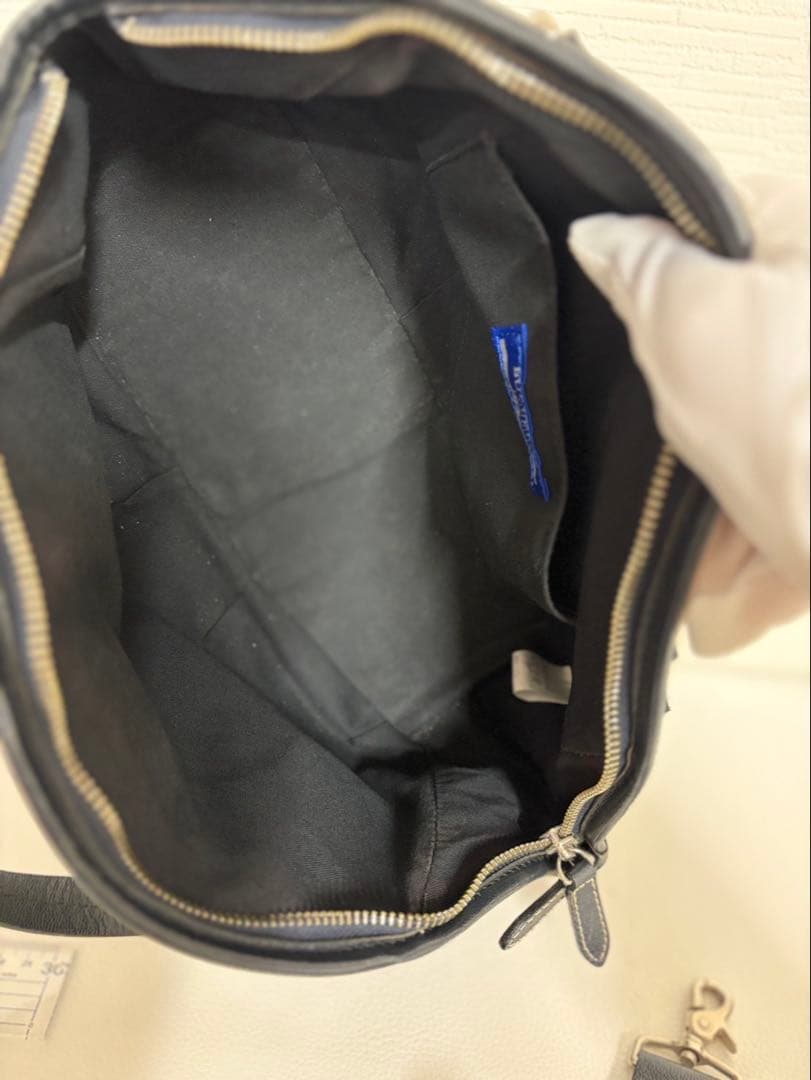 Burberry チェック柄 ハンドバッグ