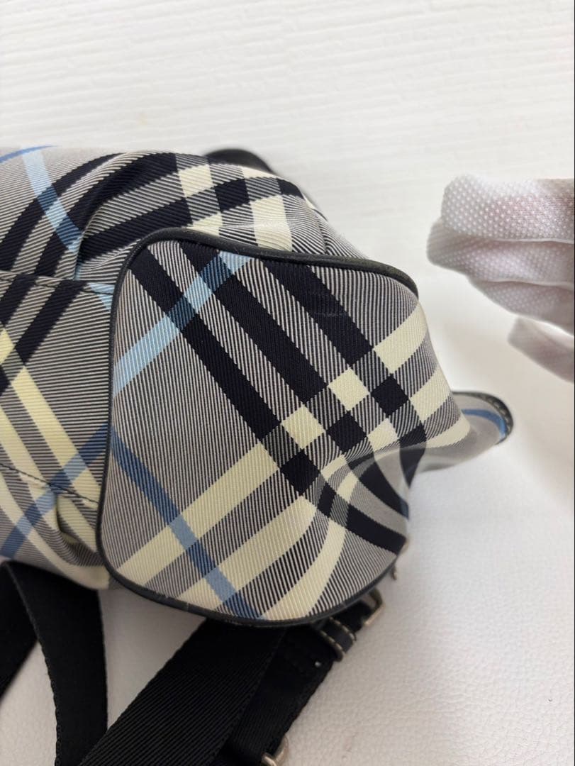 Burberry チェック柄 ハンドバッグ