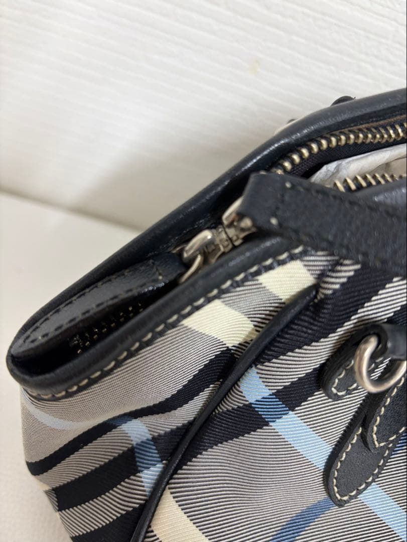 Burberry チェック柄 ハンドバッグ