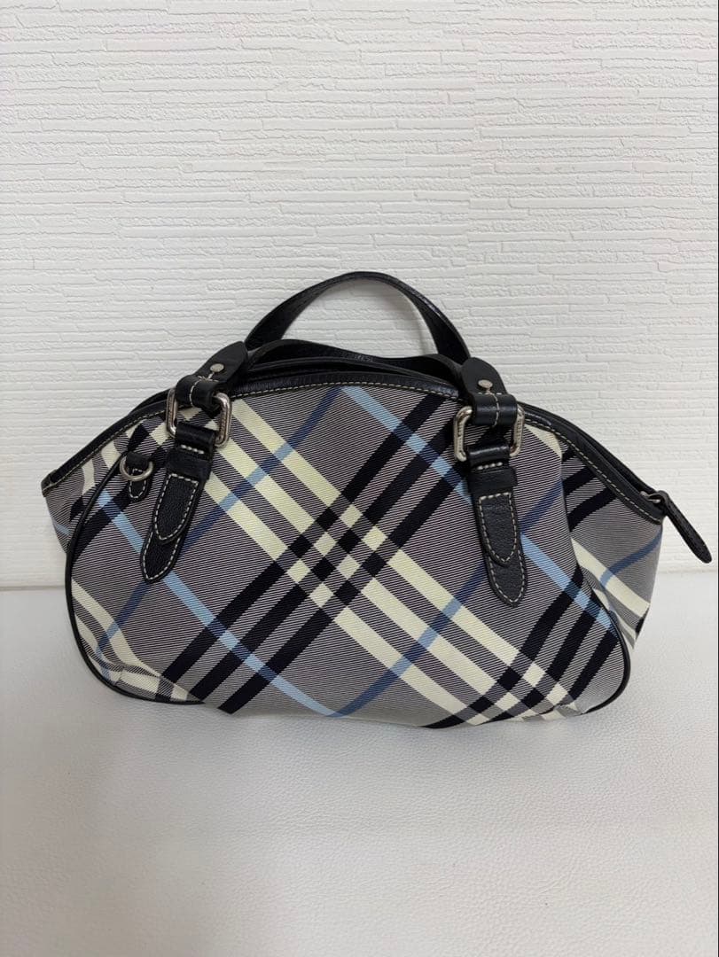 Burberry チェック柄 ハンドバッグ