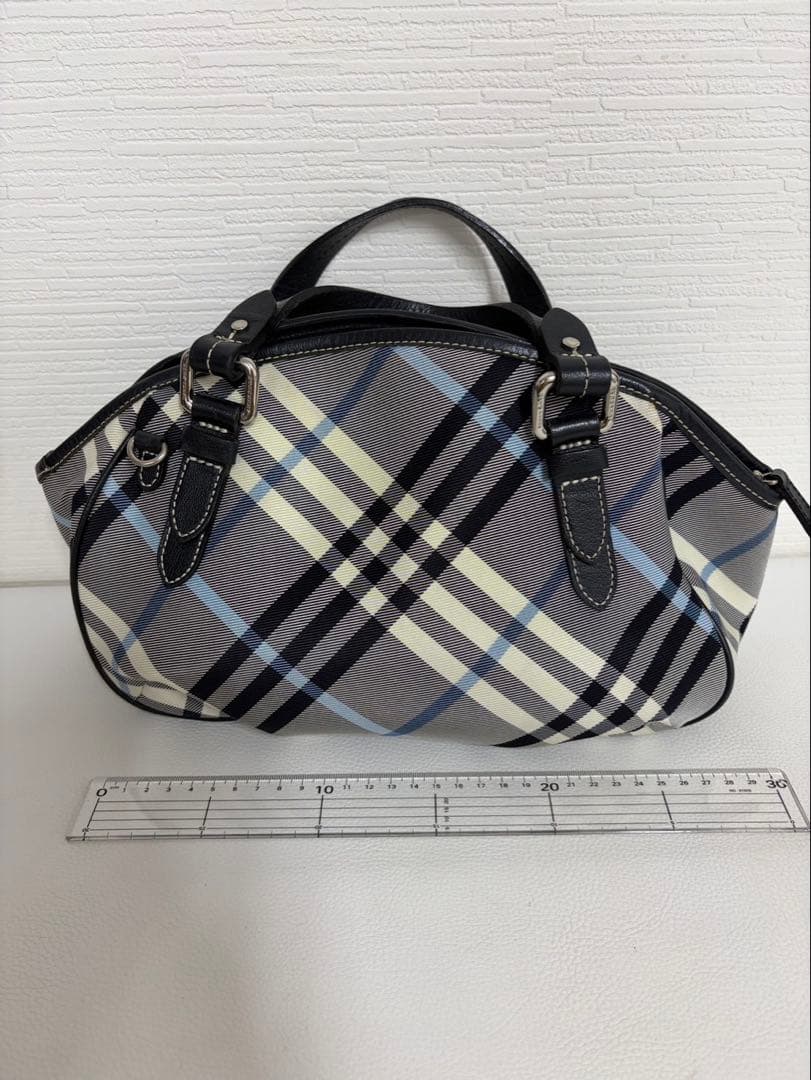 Burberry チェック柄 ハンドバッグ