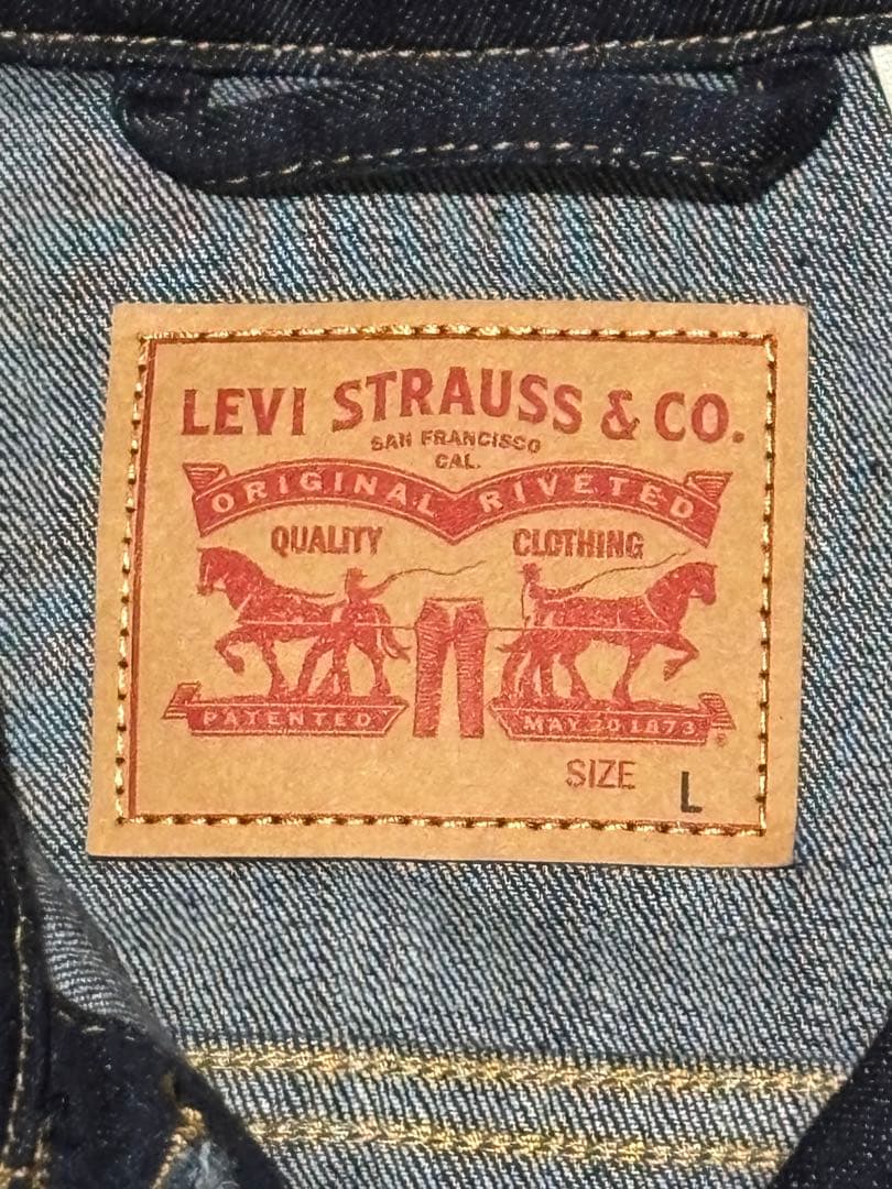 Levi's ダークデニムジャケット L