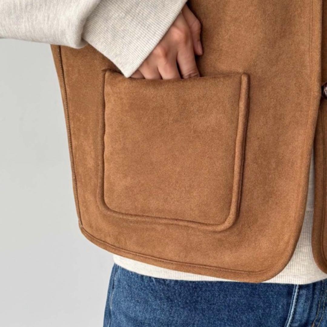 フェイクムートンベスト