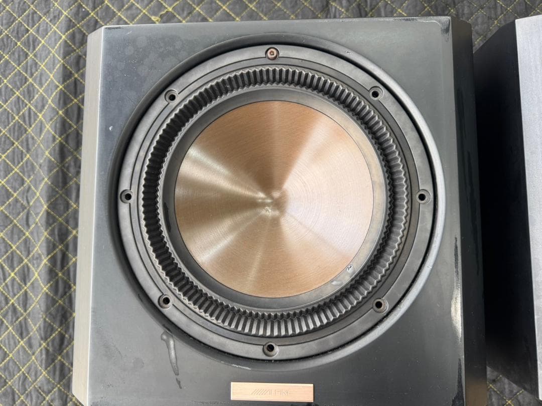 ALPINE DLX-Z25SW ウーハー 2個セット