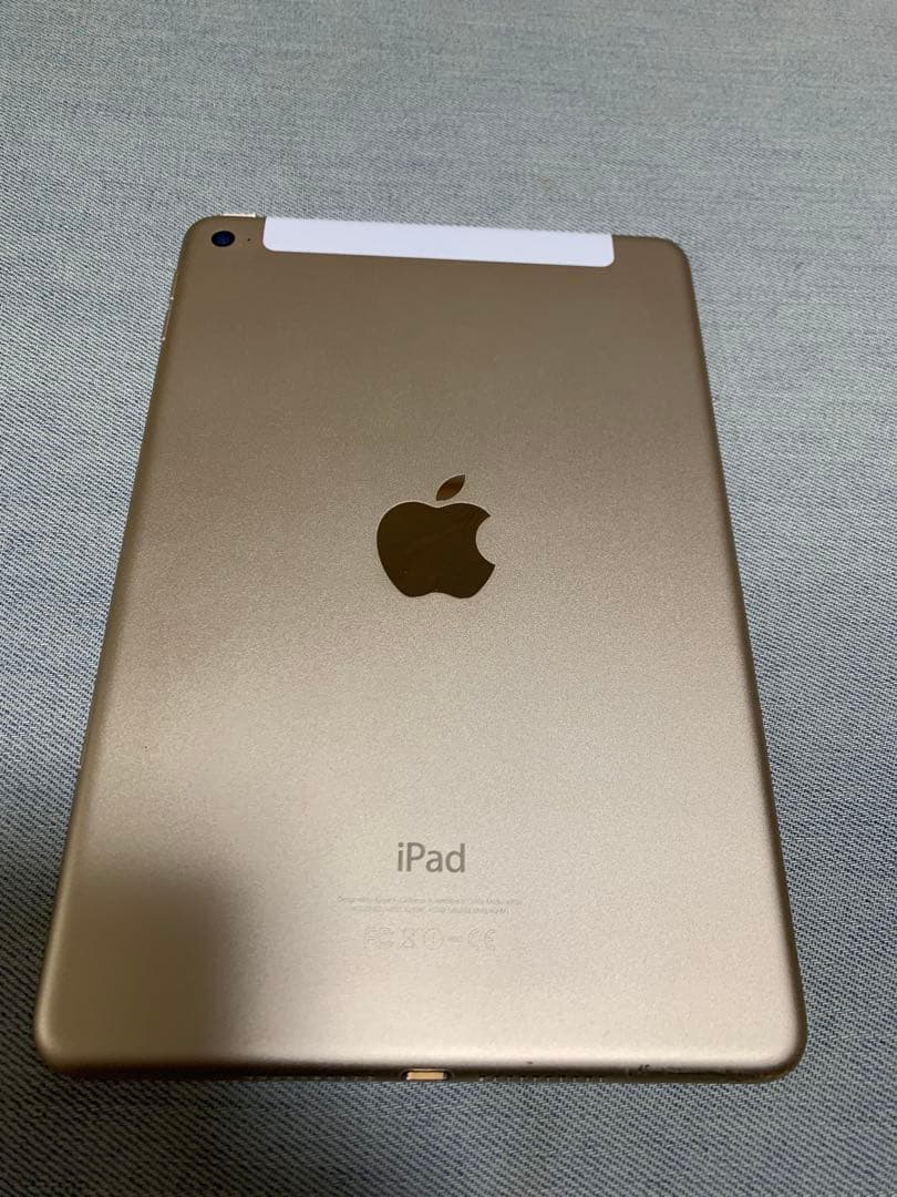 iPad mini 4 Wi-Fi + Cellular ゴールド simフリー