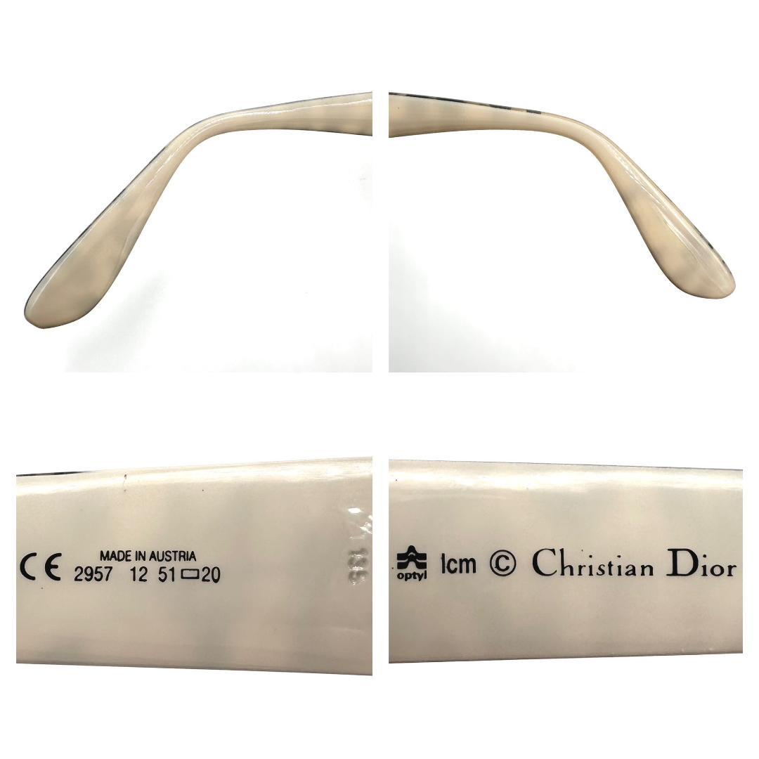 Christian Dior ディオール サングラス 度なし ケース付き