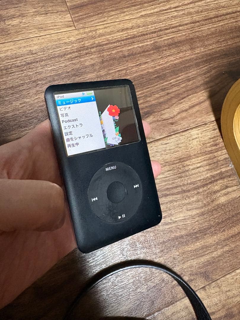 ポータブルプレーヤー ipod classic 80gb