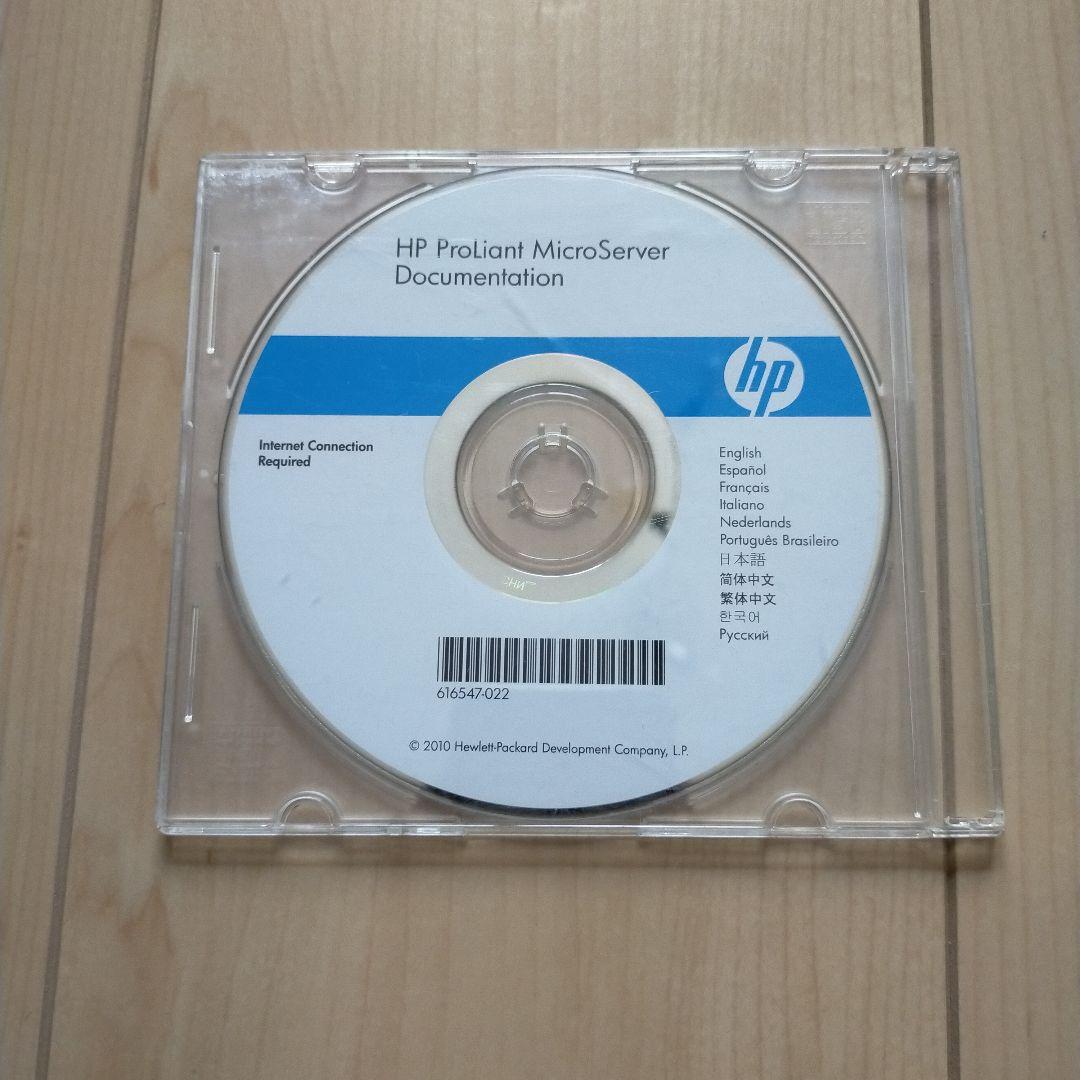 HP MicroServer N40L HDD 250GB メモリ8GB