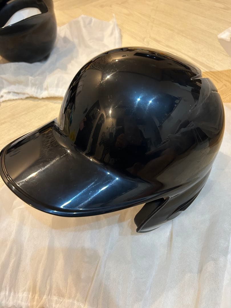 野球　ヘルメット　ZETT JSBB ブラック　6個セット