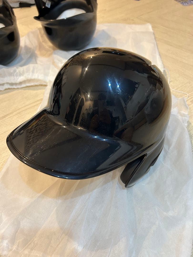 野球　ヘルメット　ZETT JSBB ブラック　6個セット