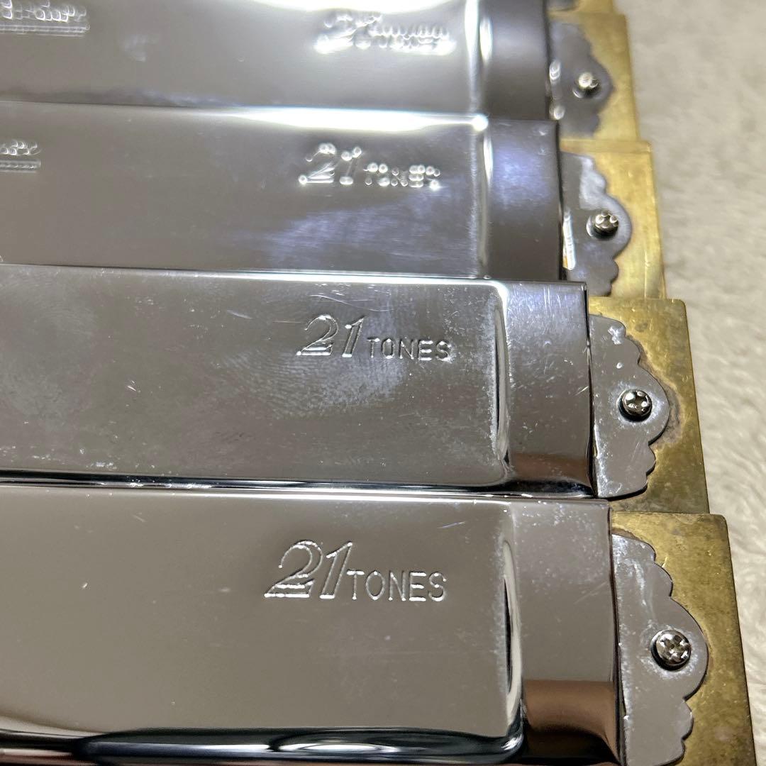 TOMBO ハーモニカ ５本セット バンド デラックス 21 tones