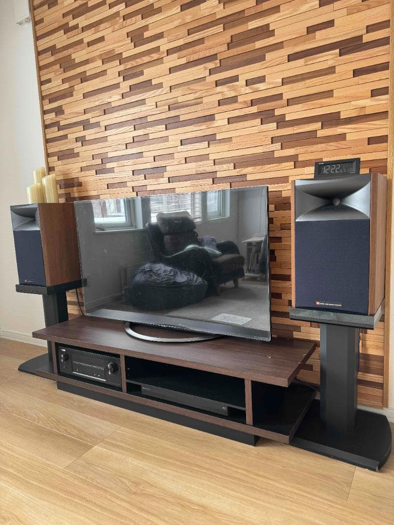 【ひでぢ】天然黒御影石 特注オーディオボード●300×300×50●2枚