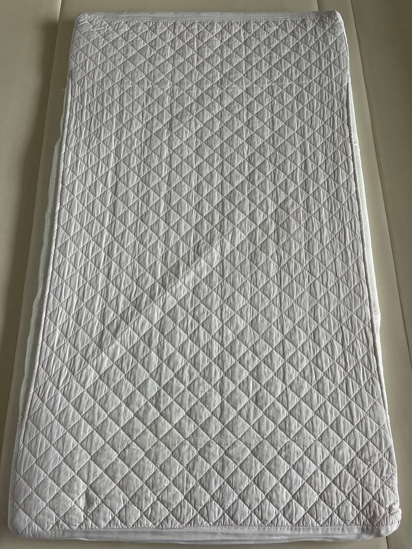 【送料込】布団セット付　石崎家具　ベビーベッド「チェリッシュ」　ワンタッチ折畳可