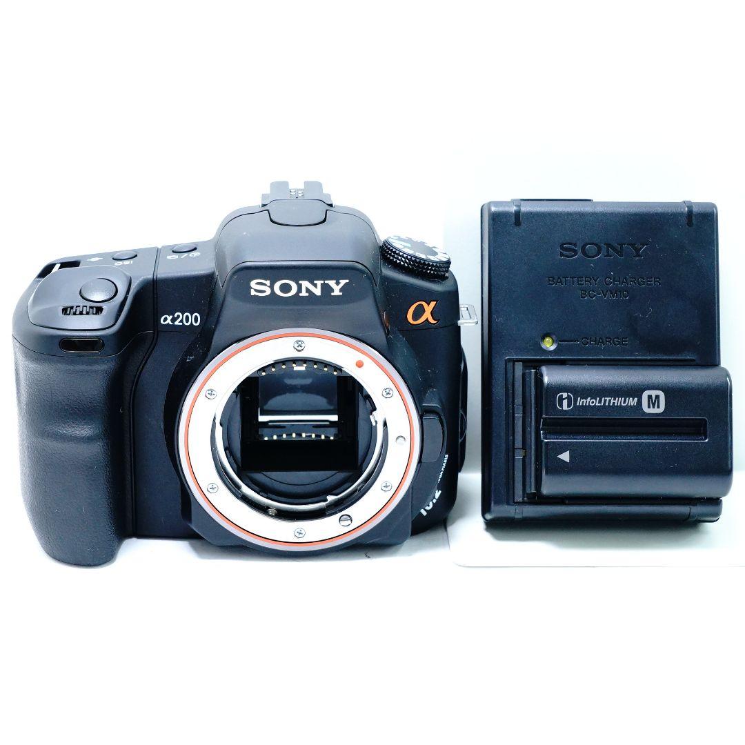 ✨美品✨ SONY α200 ダブルズームキット