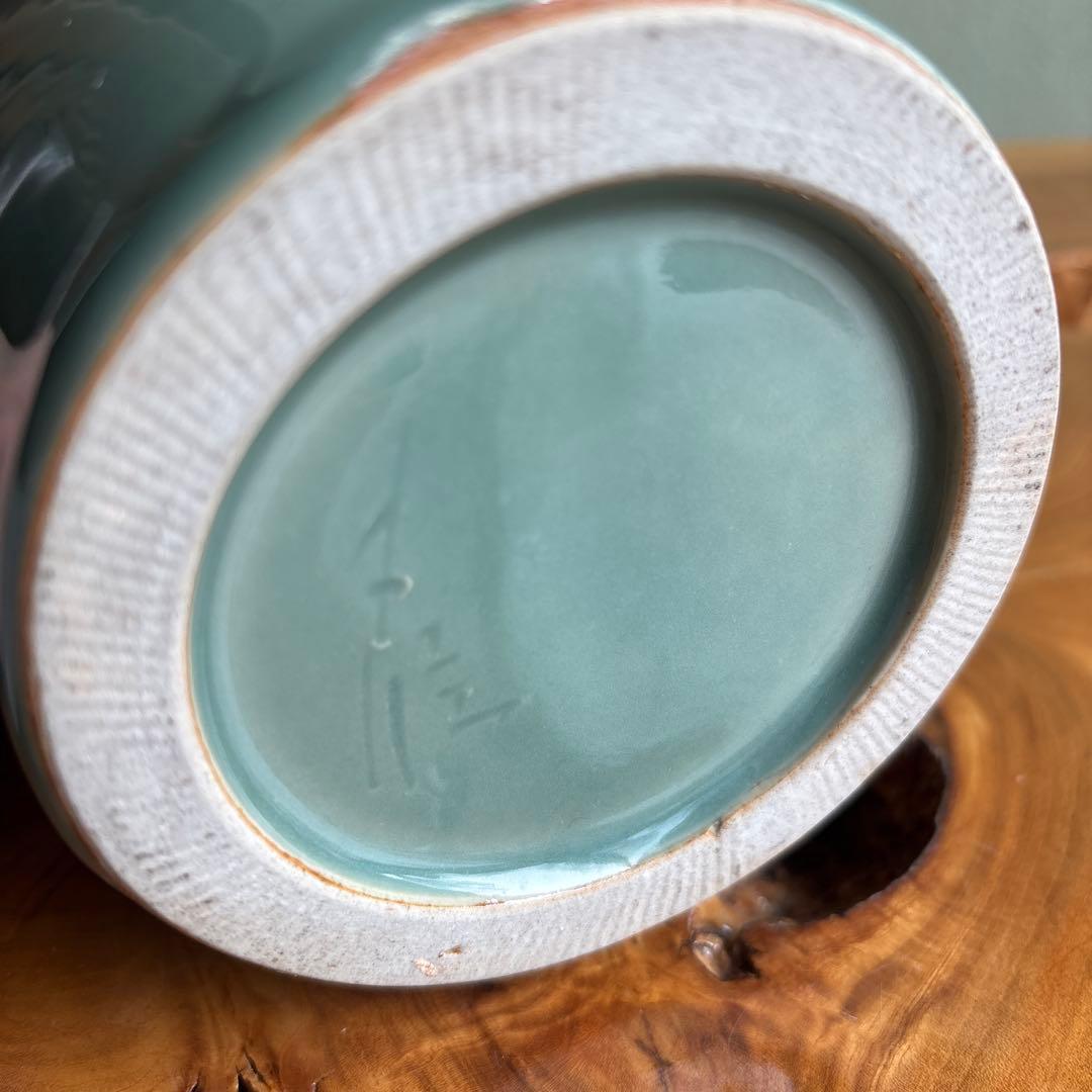 【いま】加藤丈佳 日吉窯 鳳凰耳付花入 ／祥瑞文蜜柑水指 土山松泉造